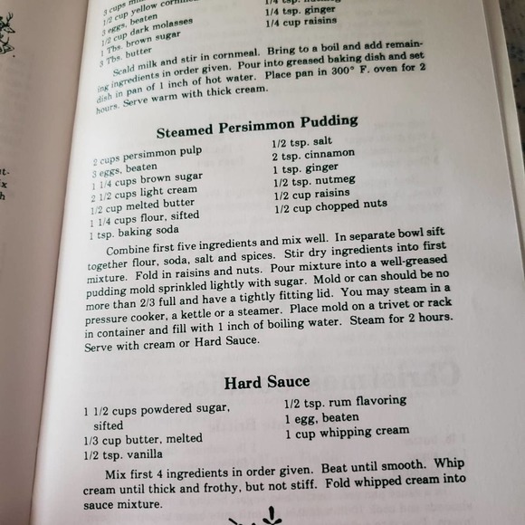 Old fashion Christmas recipe book cute vintage small beautiful antique - Picture 7 of 8